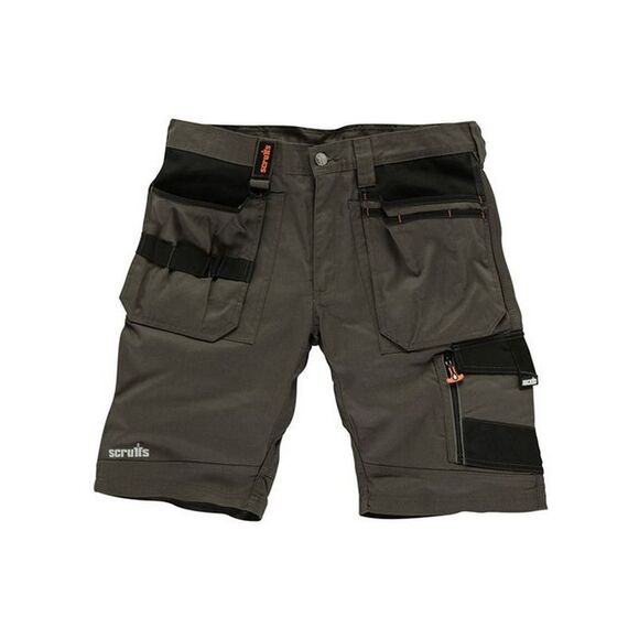 Scruffs Mens Trade Shorts / Slate - Picture 1 of 4
